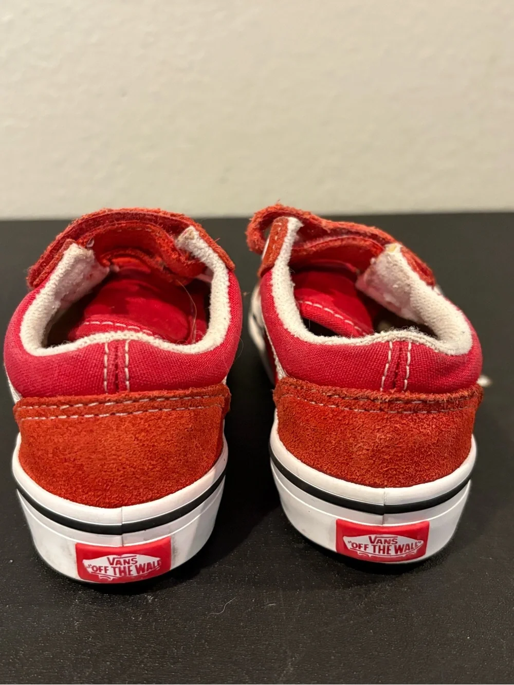 Vans Toddler Size 6.5 Red Classic Canvas Skate Shoes Sneakers Unisex (508731)